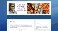 Desktop Screenshot of createvibranthealth.com